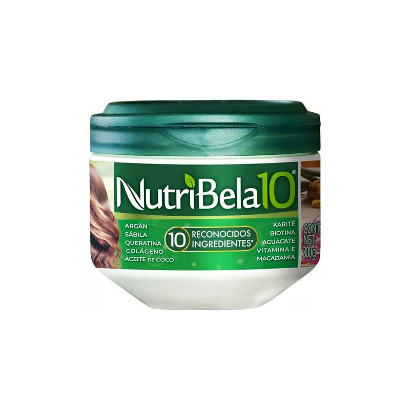 Nutribela Tratamiento Capilar Nutribela 10 Restauracion 300g