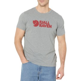 Fjällräven Logo T-Shirt Grey Melange MD