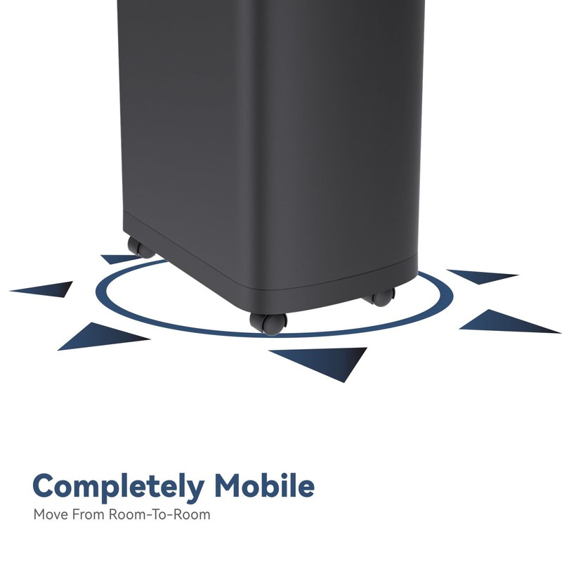 ELLO&ALLO Garbage Can Motion Sensor Trash Can 13 Gallon for