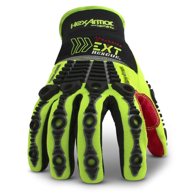 HexArmor Cut-Resistant Impact Protection Waterproof Extrication Gloves | EXT Rescue®