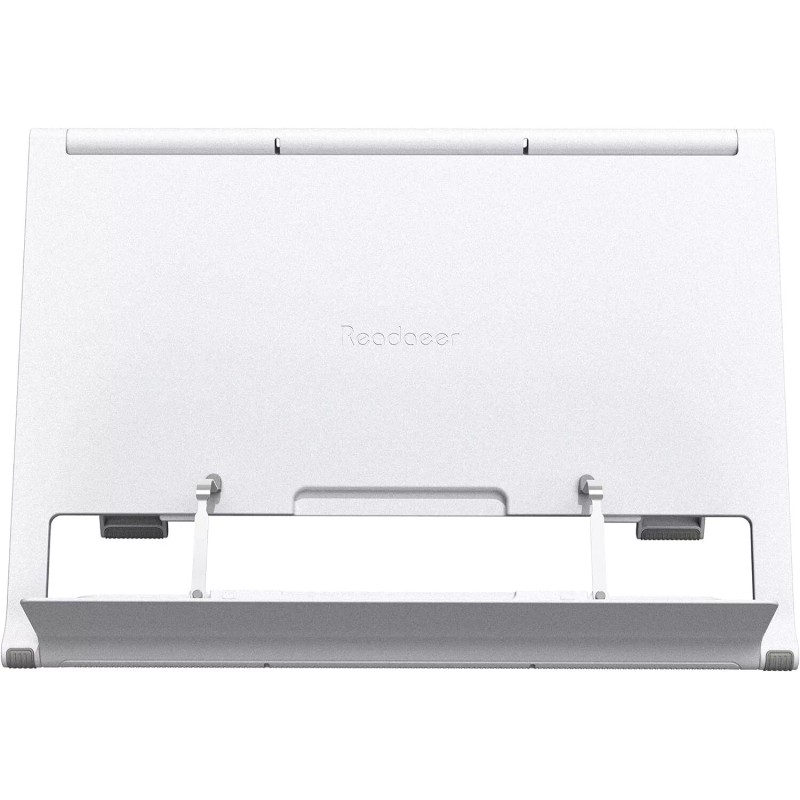 Reodoeer Adjustable Book Document Stand Multi Angle Lightweight White For
