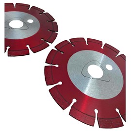 Soff-Cut 6" Early Entry Green Concrete Cutting Diamond Blade Compatible with Husqvarna and More -2PK