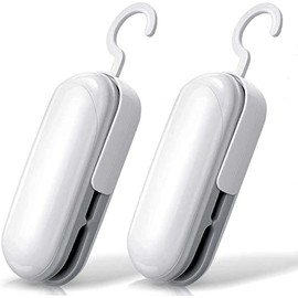 Mini Portable Bag Sealer and Cutter, Handheld 2 in 1 for Plastic Bags Food Storage Snack Fresh Bag Sealer Reduce food waste. (Battery Not Included) (2)
