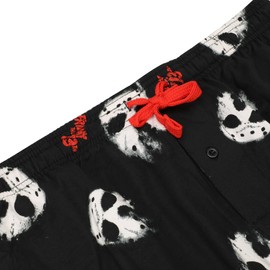 Friday The 13th Jason Mask Sleep Lounge Pants Pajamas