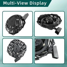 AUTOKAY 591139 593961 Recoil Starter Pull Start Assembly Compatible with Troy Bilt Craftsman TB110 TB200 140CC 150CC Engine Lawn Mower Parts Replace 593961 590588 593959 150-012