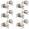 Knobonly 6 Set Keyed Same Entry Door Knob with Single