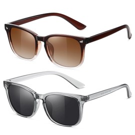 FEIDUSUN Polarized Sunglasses for Women and Men Classic Trendy Sun Glasses with UV Protection