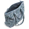 Cotton Slouchy Tote Bag, Enchantment Blue