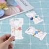 200 piezas de clips para el pelo, para tarjetas de