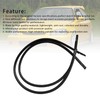 Topteng 2pcs L+R Door Roof Side Molding passend für Honda