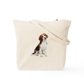 CafePress Beagle #1 Tote Bag Reusable Natural Beige Canvas Shopping Bag