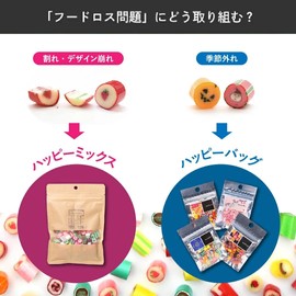 Papabubure Happy Mix 3.5 oz (100 g), Candy 3.5 oz (100 g) x 1 Bag