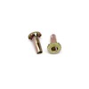 5/16" Stem Caster with Grip Teeth Wood Sleeve Chair Socket