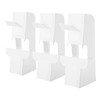 20 Pack Poster Stand Self-Stick Cardboard Easel Backs, Easy and