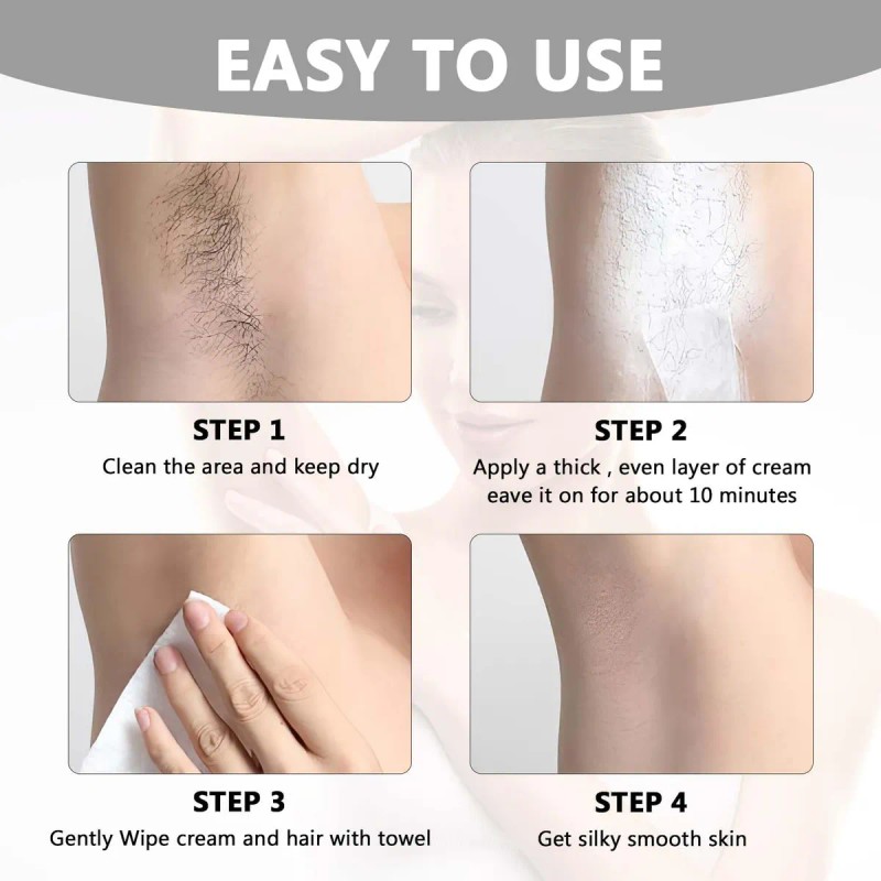 Gel Depilatorio De Bikini Sin Dolor Para Mujeres Y Hombres,