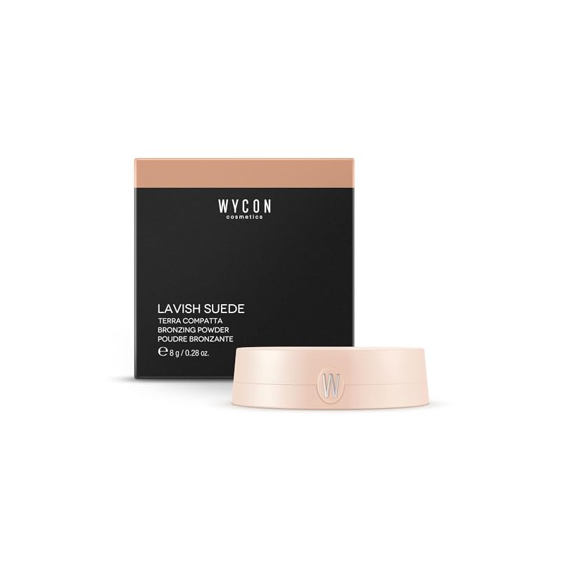 WYCON Cosmetics Lavish Suede Compact Soil with Fine Texture and