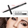 10PCS Brown Automatic Waterproof Inner Eyeliner, Eyeshadow & Eyebrow Pencil
