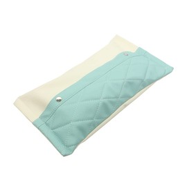 Tsuchiya Yak PF-383 Car Goods Lattice Tissue Case, Chiffon Mint