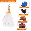 YEUIKERR 30 PCS Black Glove Clips for Work Glove Holders,