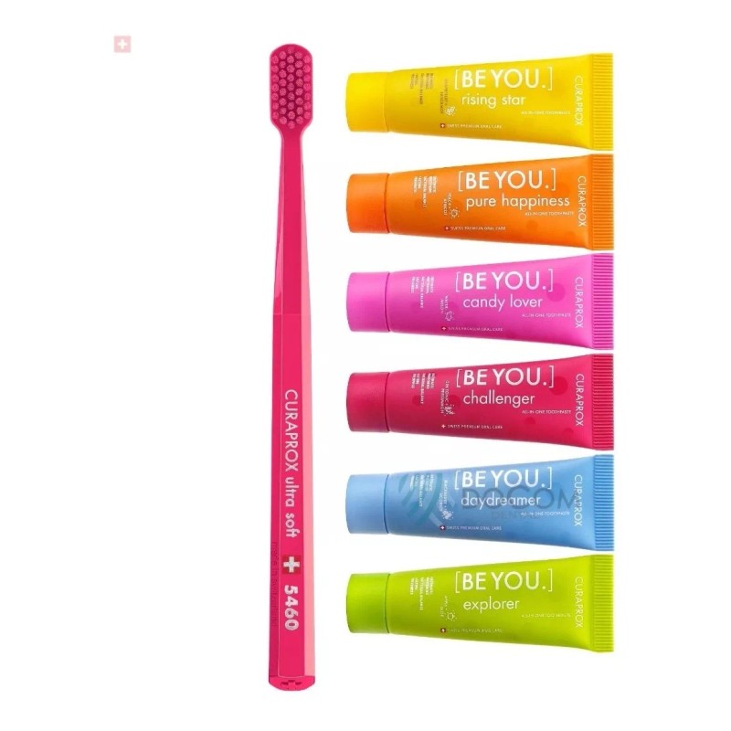 Curaprox 6 Pastas Curaprox Be You 10 Ml+ 1 Cepillo