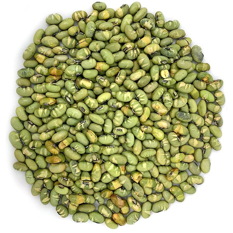 SweetGourmet Lightly Salted Dry Roasted Imported Edamame Green Soybeans, 2.5