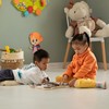Wooden Sensory Bear Shaped Learning Toddler Busy Board for Playroom,