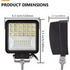 Willpower 126 W LED Work Light Bar, Floodlight, Driving Light