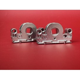 Maco Worm Housing Worm Gear Replacement Housing Replacement Gearbox Replacement Part for Window and Balcony Door Repair Housing Gear Replacement Housing with FTF - Screw Set (Set of 2)