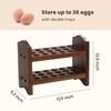 CONMEOCON Egg Holder Countertop, Egg Storage and Egg Container for