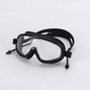 Earplug-Integrated Anti-Fog Swimming Goggles LMCF-0163 Black