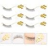Minkissy 6pairs Magnetic Eyelash Holder Tool Professional Eyelash Grafting Display
