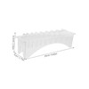 Healeved Clipper Comb Holder Organizer Durable Rectangular Storage Case for