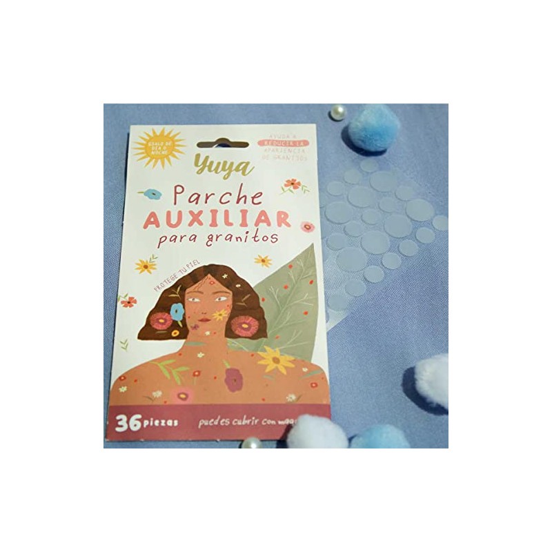 Republic Cosmetics Yuya 4 cajas Parche granitos 36 pzas c/u