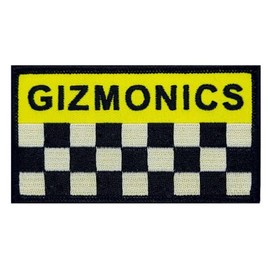 Gizmonics Mystery Science Theater 3000 Embroidered Patch- 4 x 2.25 inch Iron On Sew On Backing P336