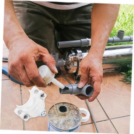 Operitacx Faucet Tap Water Filter Sink Drain Clamp Pom Drain Saddle Clamp Pom Water Filters for Ro Systems Ice Makers