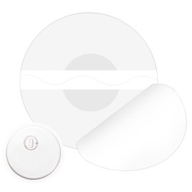 LiangMai 20 Pack Freestyle Adhesive Patches Sensor Covers for Libre 1/2/3, Waterproof & Transparent for 14 Days, NO Glue in The Center, Pre-Cut Adhesive Tape, Continuous Protection During Sports