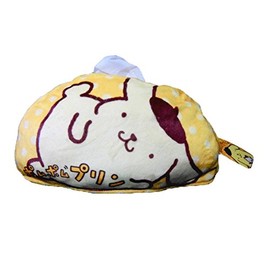 Pompom Pudding, Tissue Box, Dance Pudding, Sanrio Morishita, Yellow, 100% Micro Polyester Filling, 100%