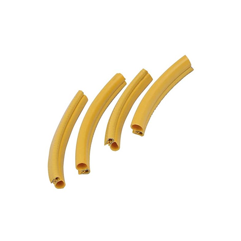 XMHF 4PCS Car Rubber Sealing Sealed Strip Door Guard Buffer