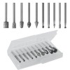 Unbranded 10Pcs Diamond Burr Bits Drill Set Rotary Multi Tool
