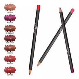 Italia Deluxe Kit De 12 Pzas Lapiz De Labios Y Ojos Italia Deluxe