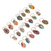 20pcs Shell Dreadlocks Ring DIY Cute Exqusite Hair Braiding Pendant
