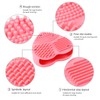 Vtrem Makeup Brush Cleaner Mat 2 PCs Bear & Heart