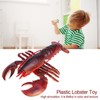 Simulation Soft Plastic Lobster Seafood Restaurant Prop Decoration Kids Toy