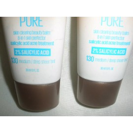 Maybelline New York New Lot of 2 EXPIRED Choose Maybelline Dream BB Pure Skin Clearing Beauty Balm - 130 Medium/Deep Sheer Tint