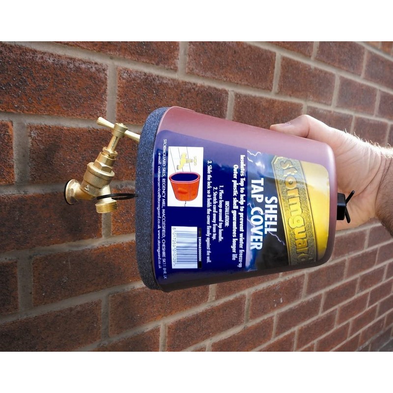 STORMGUARD Hard Shell Outside Tap Cover - Garden Tap Frost/Freeze