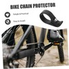 Sosoport 2pcs Bicycle Chain Guide Drop Catcher Black Plastic Chain
