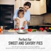 KitchenDance 9 Inch Pie Tins - Premium Disposable Pie Pans