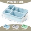 Weeme Couch Cup Holder Tray with Rotating Phone Stand &