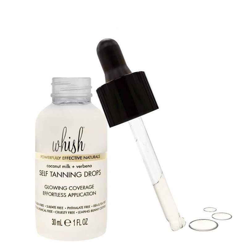 Whish Coconut Milk & Verbena Self Tanning Drops - Gradual