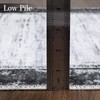 WESTLOOM Bordered Modern 8x10 Rug Machine Washable Area Rug Non-Slip
